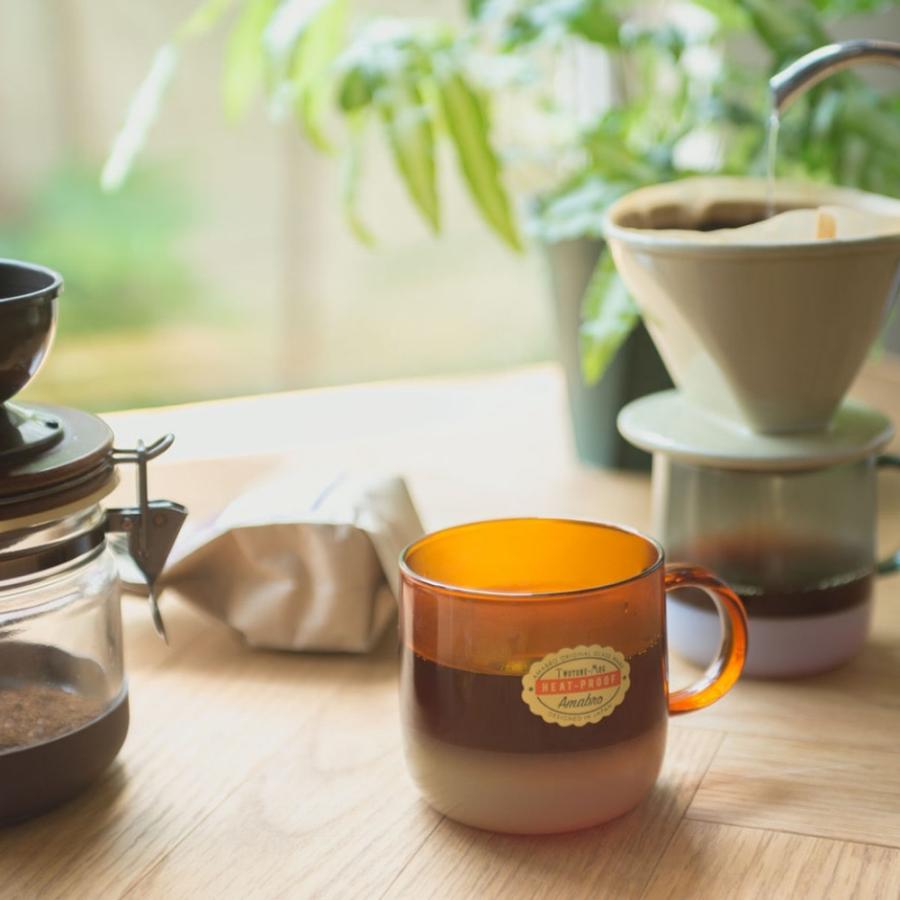 amabro アマブロ マグカップ TWO TONE MUG  耐熱ガラス 耐熱グラス マグ コーヒーカップ ミルクガラス 食洗機対応 グラス 電子レンジ対応 コップ  耐熱 茶器 | amabro | 14