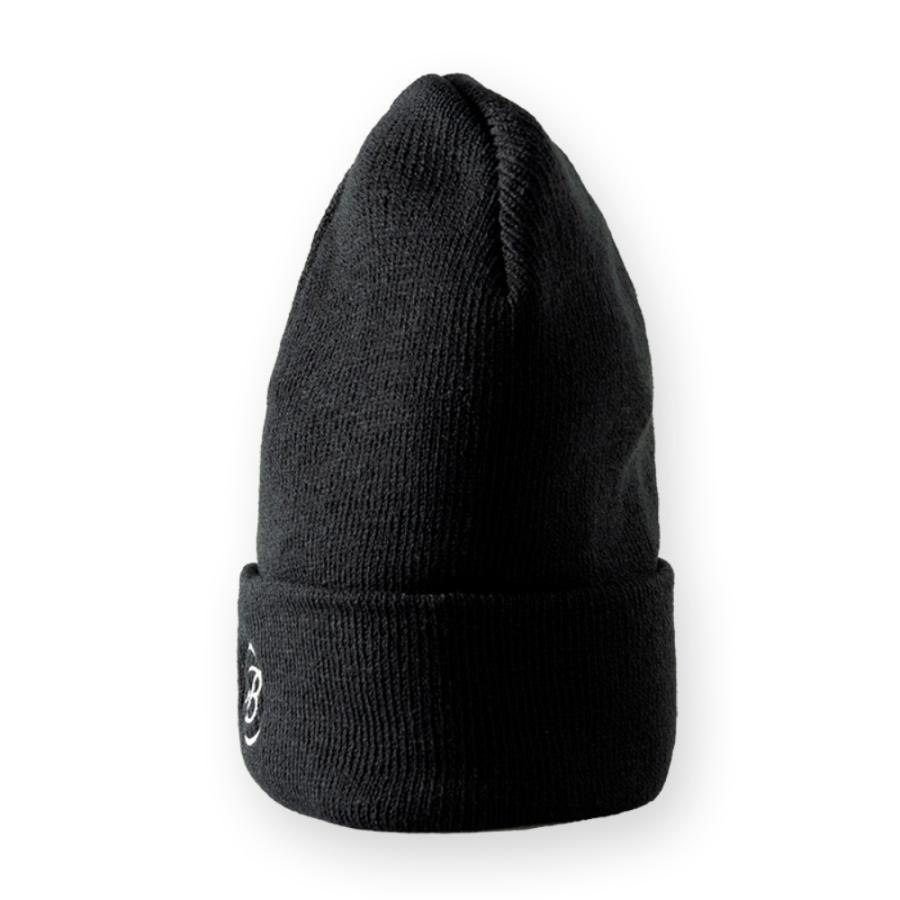 BANDEL GOLF バンデル ゴルフ CURSIVE B SMOOTH BEANIE BG-CBSB ビーニー ブラック ホワイト | BANDEL | 05