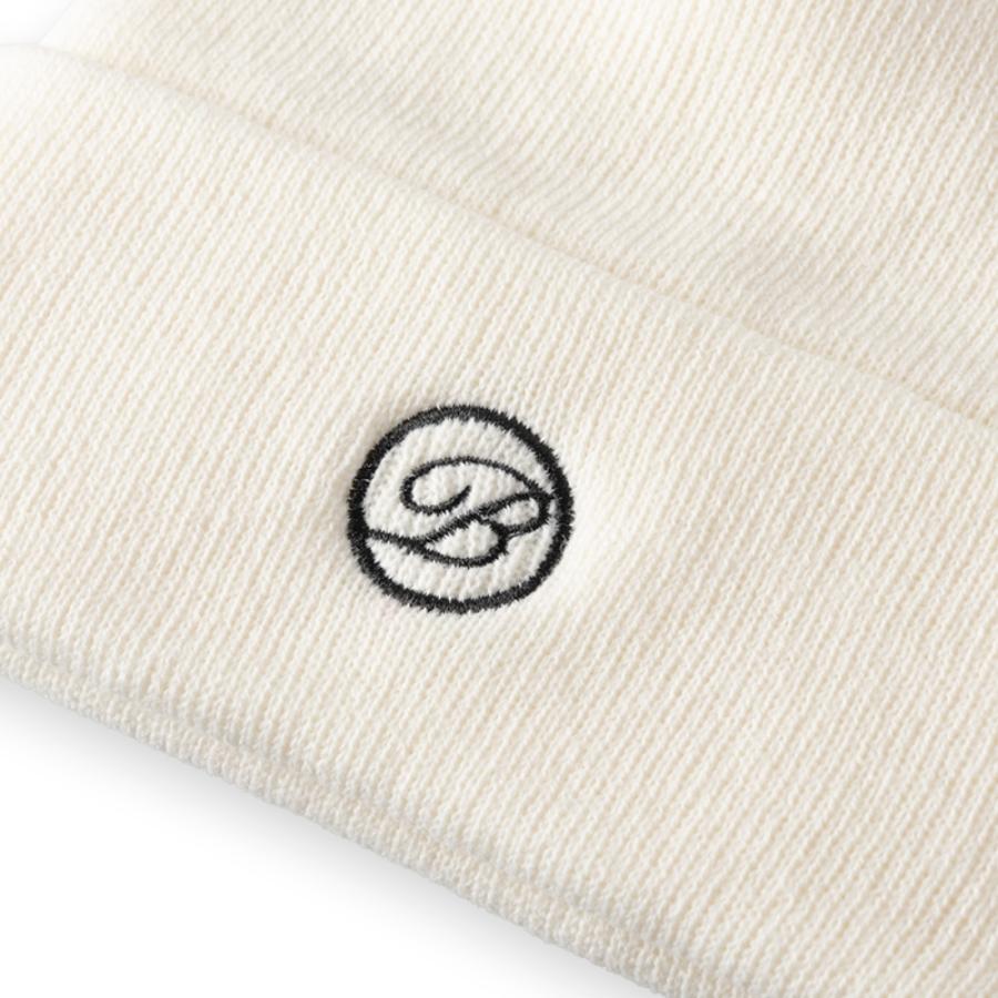 BANDEL GOLF バンデル ゴルフ CURSIVE B SMOOTH BEANIE BG-CBSB ビーニー ブラック ホワイト | BANDEL | 10