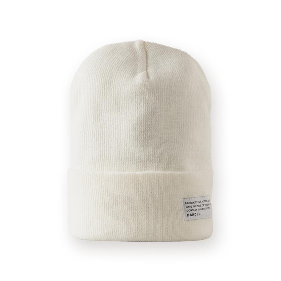 BANDEL GOLF バンデル ゴルフ CONCEPT NAME SMOOTH BEANIE BG-CNSB ビーニー ブラック ホワイト | BANDEL | 08