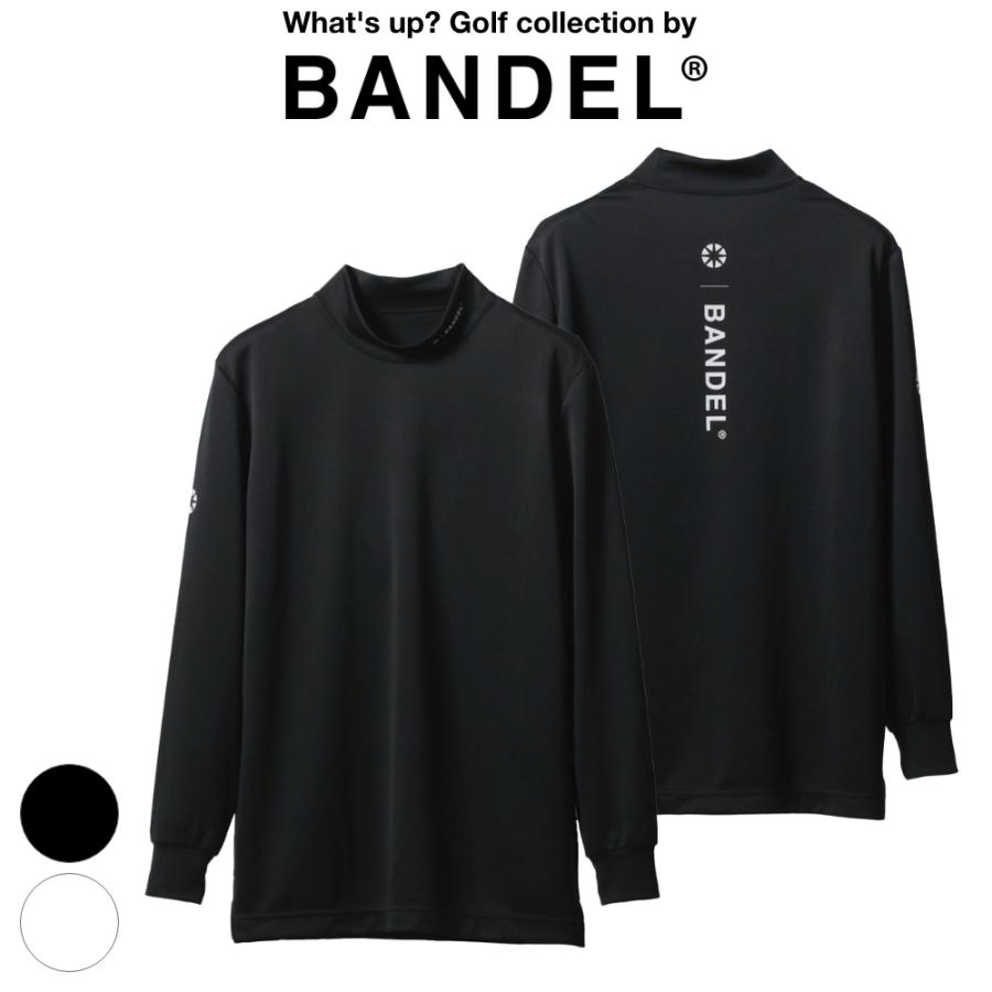 【新品・タグ付き】BANDEL バンデル メンズ モックネック 長袖 黒 M BANDEL（バンデル） ロンT BASIC L/S MOCK T SHIRTS BGI-BLSM ブラック