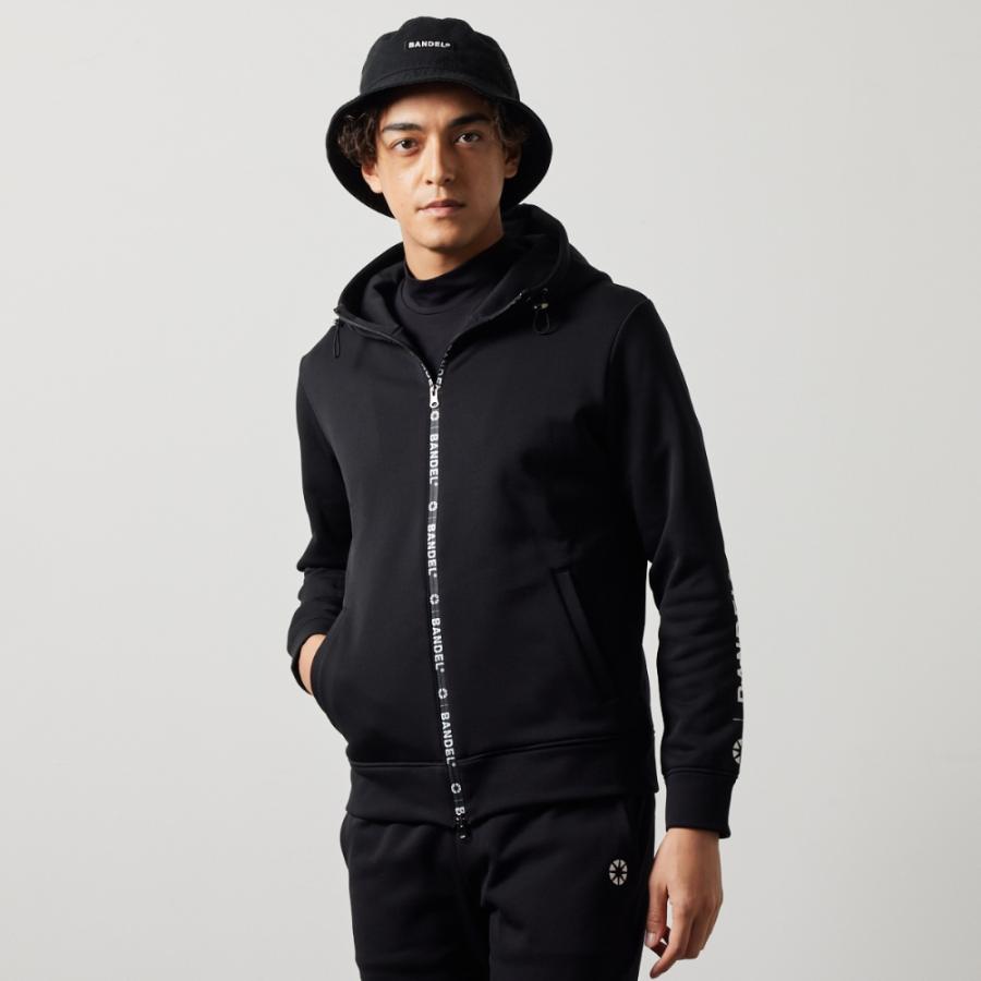 BANDEL（バンデル） パーカー BASIC FULL ZIP PARKA BGI-BZPK ブラック