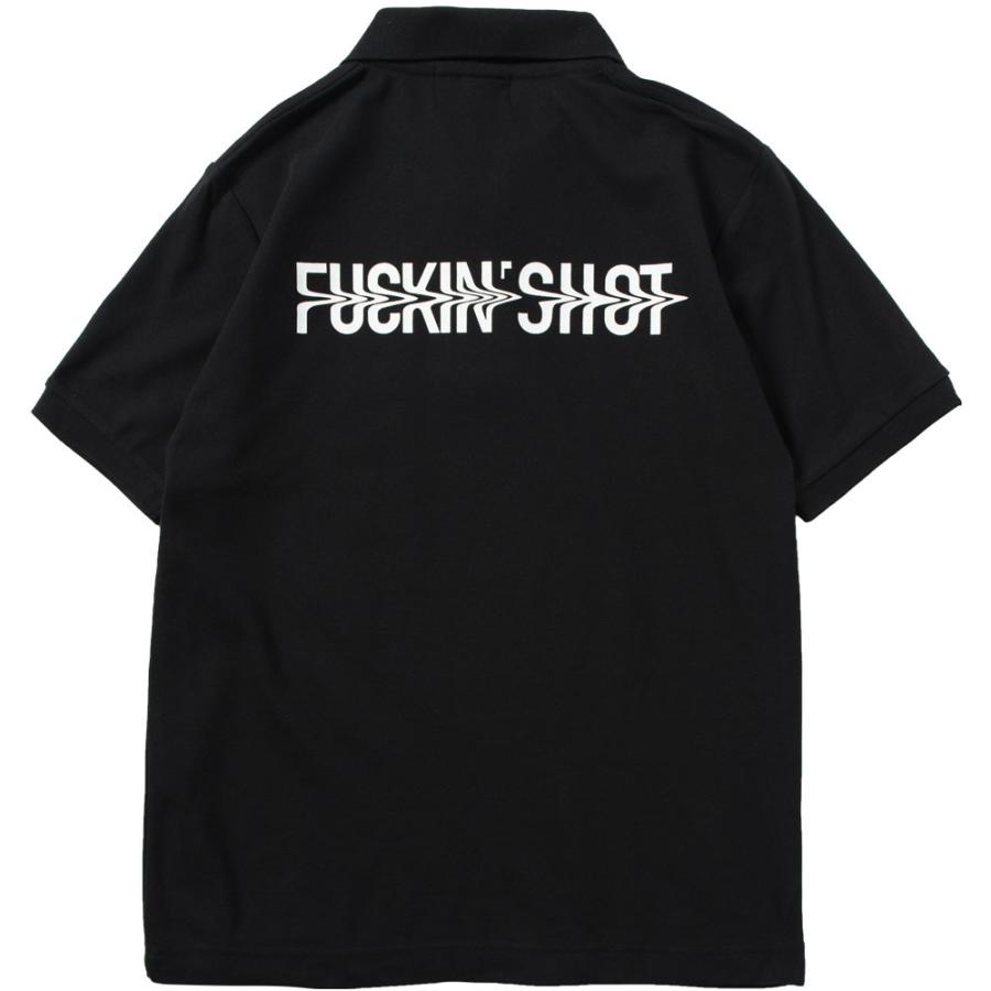 黒のポロシャツ FUCKIN'SHOT BANDEL BANDEL（バンデル） BANDEL GOLF COLLECTION ポロシャツ FUCKIN'SHOT