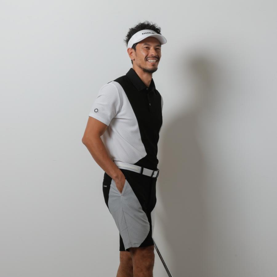 BANDEL バンデル ゴルフウェア ショーツ ASYMMETRY SWITCH HALF PANTS 