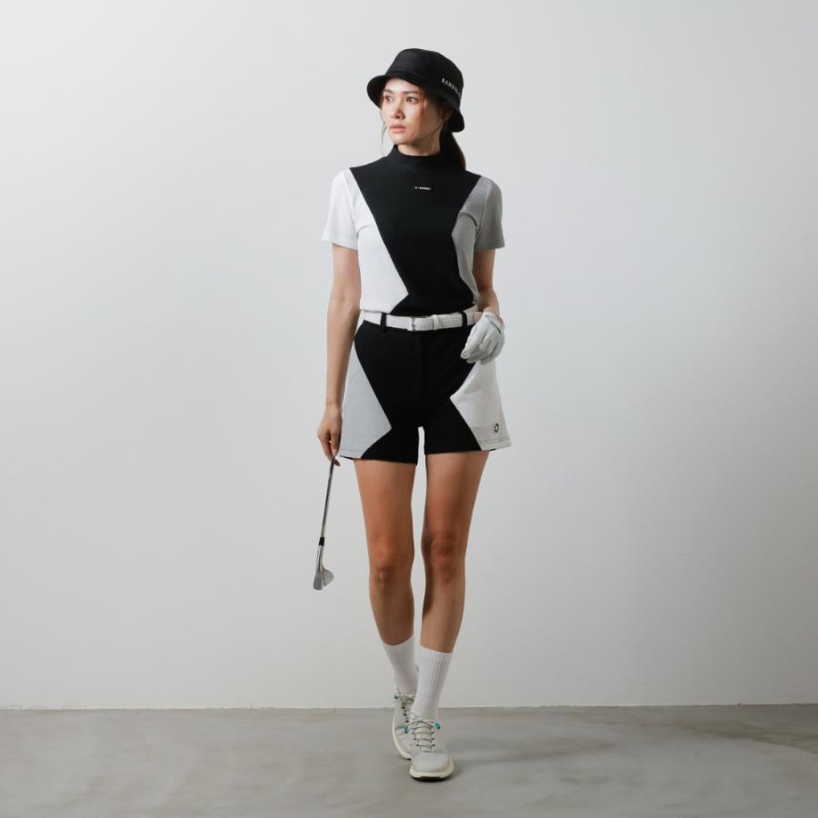 BANDEL（バンデル） ゴルフウェア モックネック WOMENS ASYMMETRY