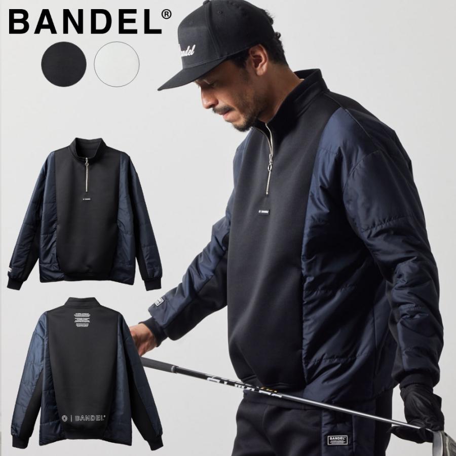 BANDEL（バンデル） ゴルフ 保温 ブルゾン メンズ ハーフジップ 秋冬