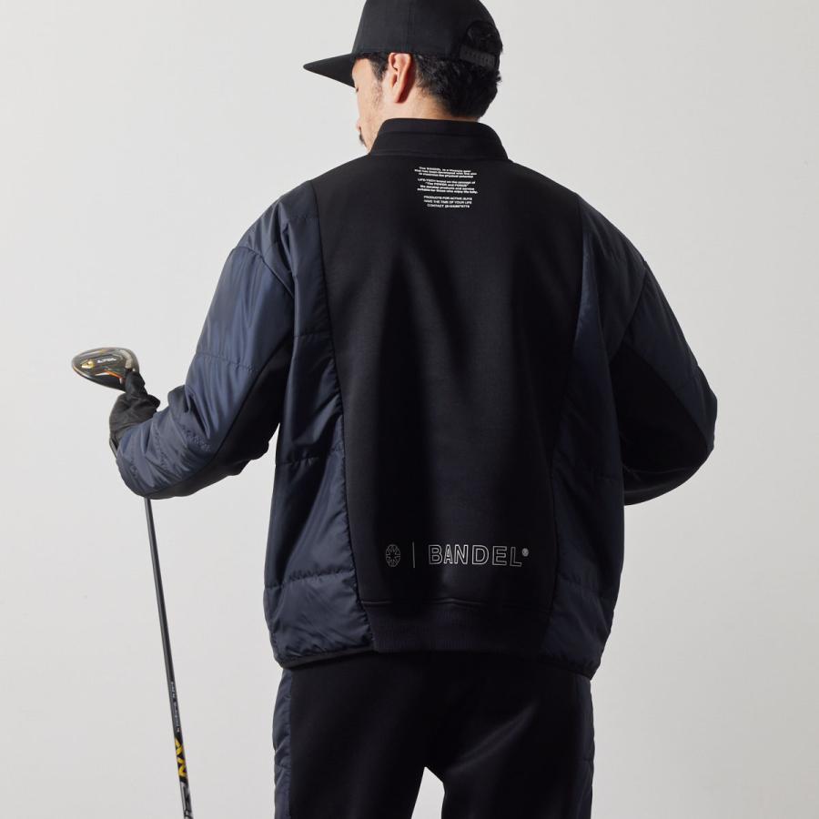 BANDEL バンデル メンズウェア ゴルフ プルオーバー パーカー 長袖 BANDEL（バンデル） ゴルフ 保温 ブルゾン メンズ ハーフジップ 秋冬