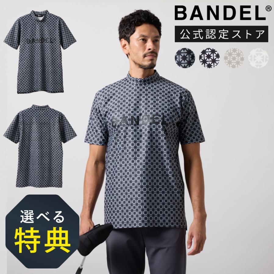 BANDEL（バンデル） BANDEL GOLF ゴルフ BICOLOR CREST ALLOVER S/S