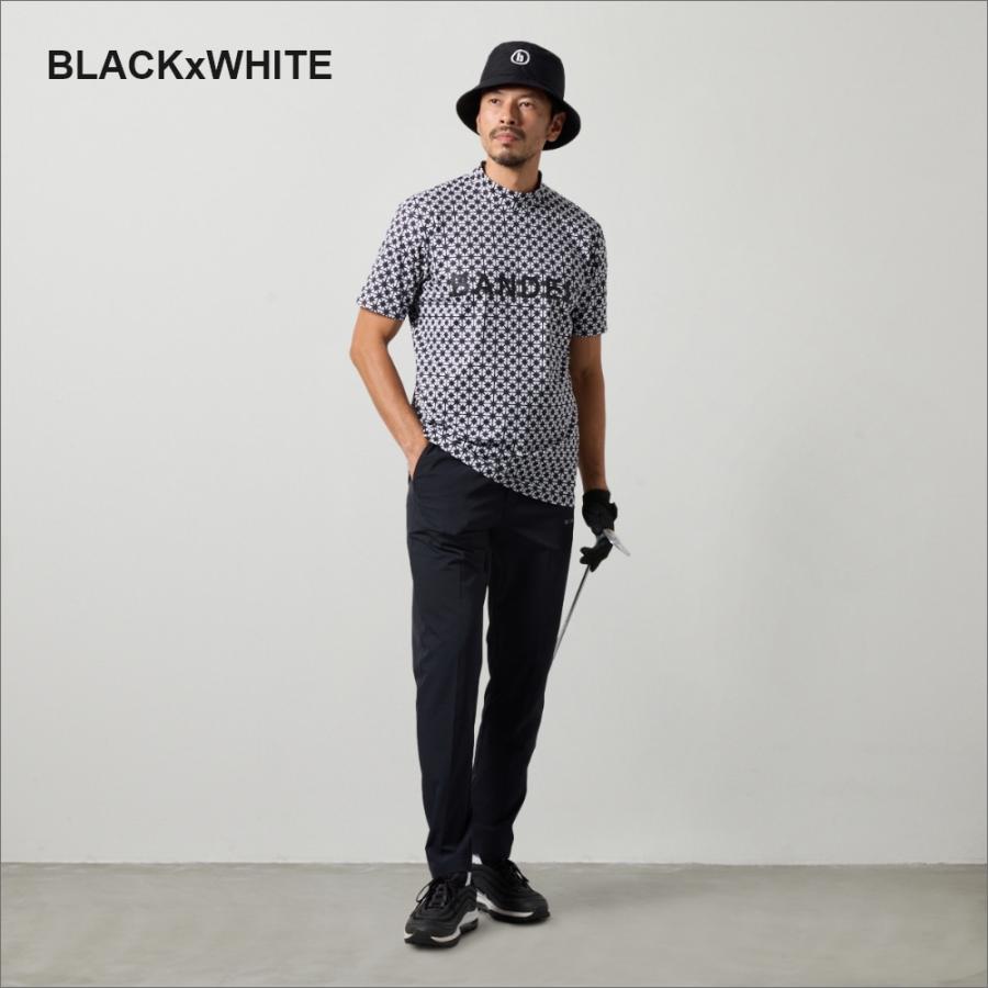 BANDEL（バンデル） BANDEL GOLF ゴルフ BICOLOR CREST ALLOVER S/S