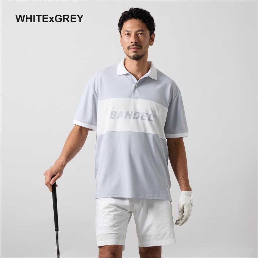 BANDEL（バンデル） BANDEL GOLF ゴルフ BICOLOR PATERN S/S LOOSE