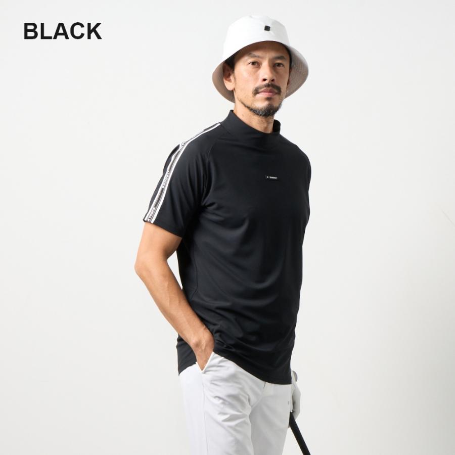 BANDEL バンデル モックネック コンセプトノーツテーピングモックネック 2026ss メンズ 半袖 Tシャツ ホワイト ブラック グレー | BANDEL | 04
