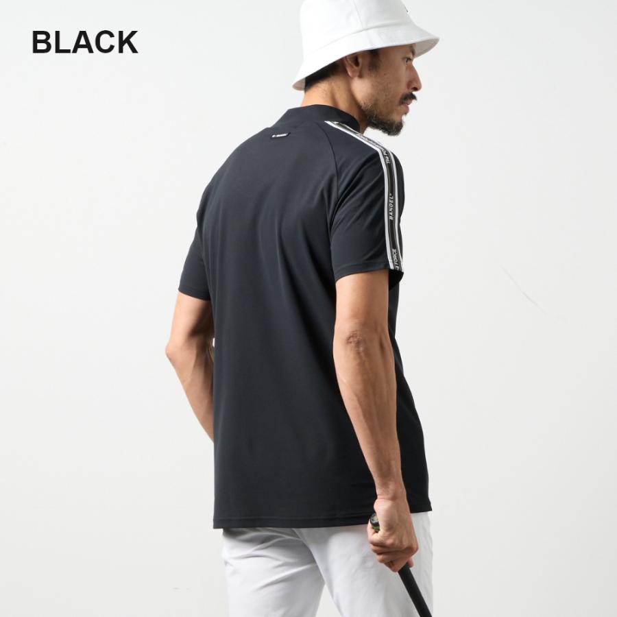 BANDEL バンデル モックネック コンセプトノーツテーピングモックネック 2026ss メンズ 半袖 Tシャツ ホワイト ブラック グレー | BANDEL | 05