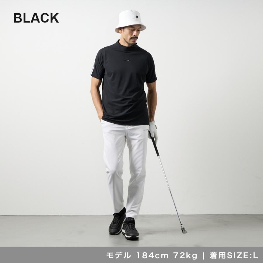 BANDEL バンデル モックネック コンセプトノーツテーピングモックネック 2026ss メンズ 半袖 Tシャツ ホワイト ブラック グレー | BANDEL | 06
