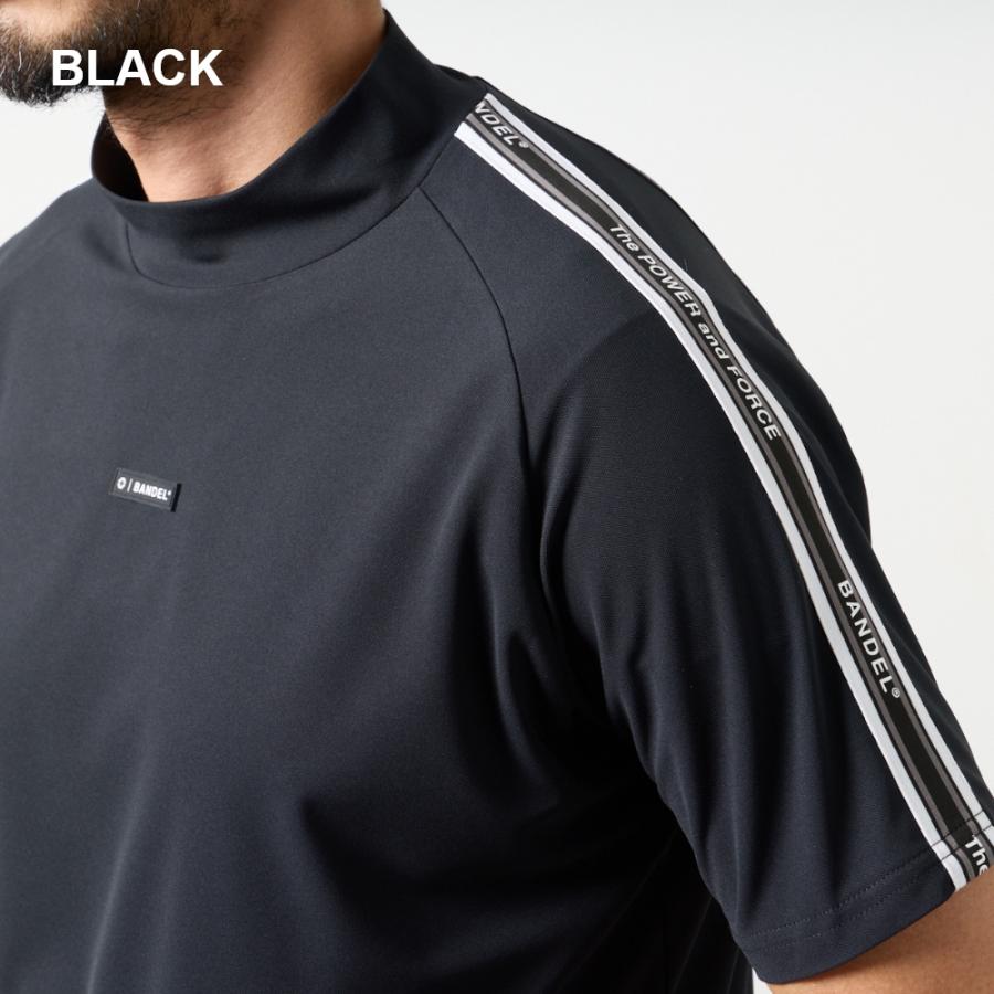 BANDEL バンデル モックネック コンセプトノーツテーピングモックネック 2026ss メンズ 半袖 Tシャツ ホワイト ブラック グレー | BANDEL | 08