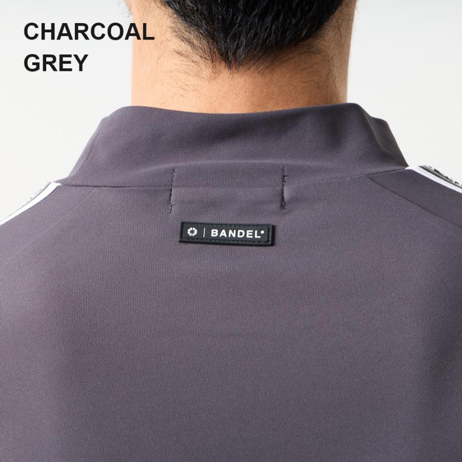 BANDEL バンデル モックネック コンセプトノーツテーピングモックネック 2026ss メンズ 半袖 Tシャツ ホワイト ブラック グレー | BANDEL | 09