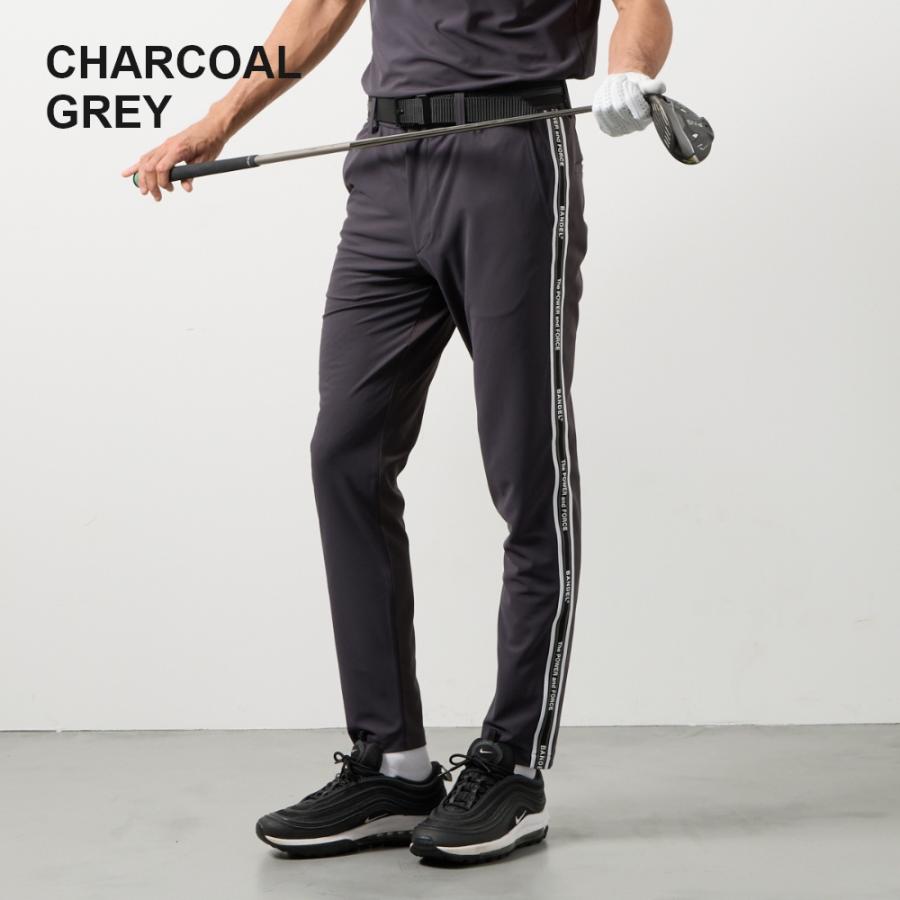 BANDEL GOLF バンデル ゴルフ ウェア コンセプトノーツテーピングテーパードパンツ 2026ss パンツ テーパード サイドライン ブラック グレー ホワイト | BANDEL | 09
