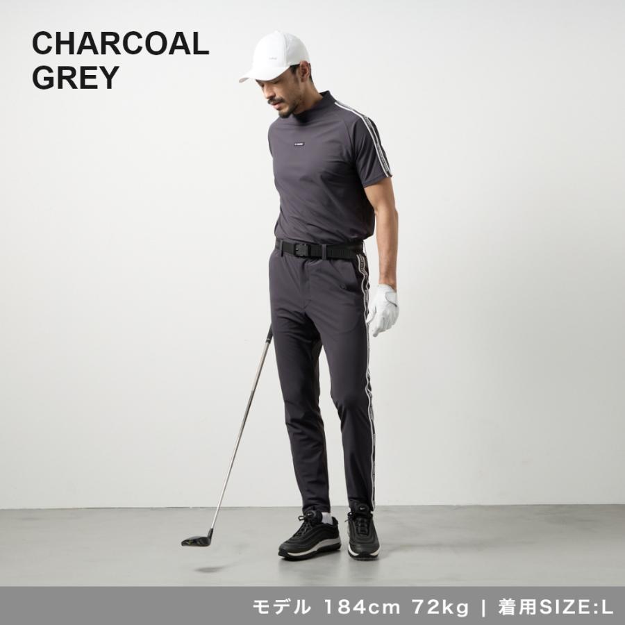 BANDEL GOLF バンデル ゴルフ ウェア コンセプトノーツテーピングテーパードパンツ 2026ss パンツ テーパード サイドライン ブラック グレー ホワイト | BANDEL | 11