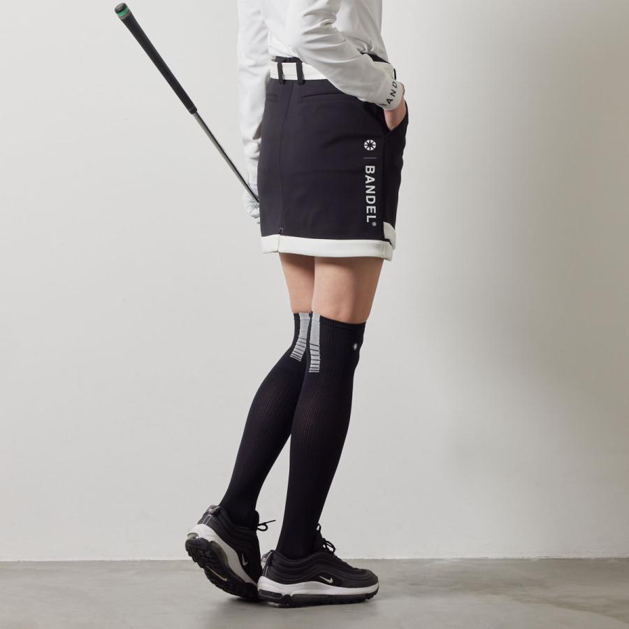 BANDEL（バンデル） ゴルフ スカート 秋 冬 美シルエット 軽量 PIPING
