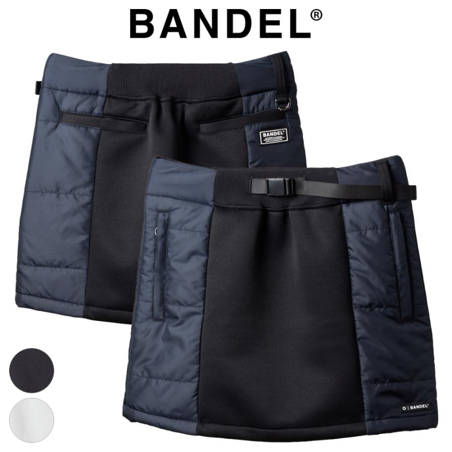 BANDEL（バンデル） ゴルフ スカート 秋 冬 中綿 保温 WOMENS SIDE
