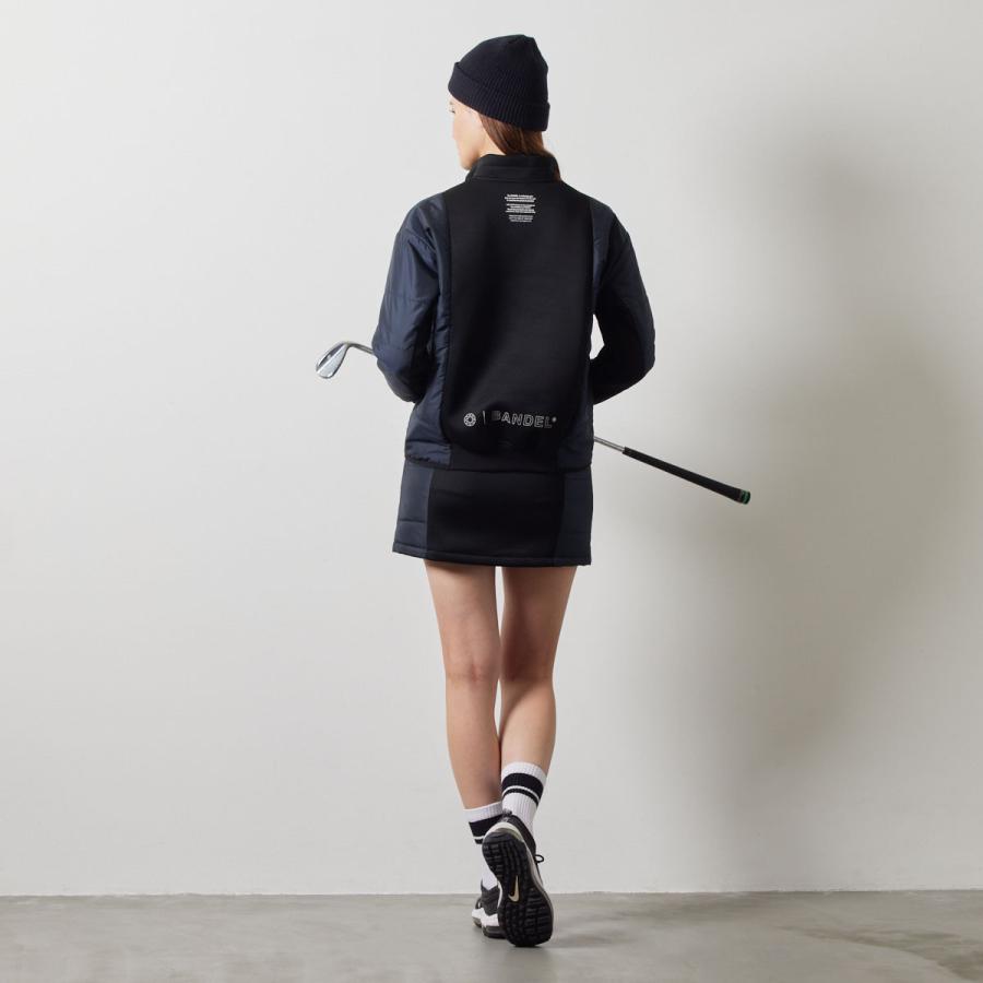 BANDEL（バンデル） ゴルフ スカート 秋 冬 中綿 保温 WOMENS SIDE