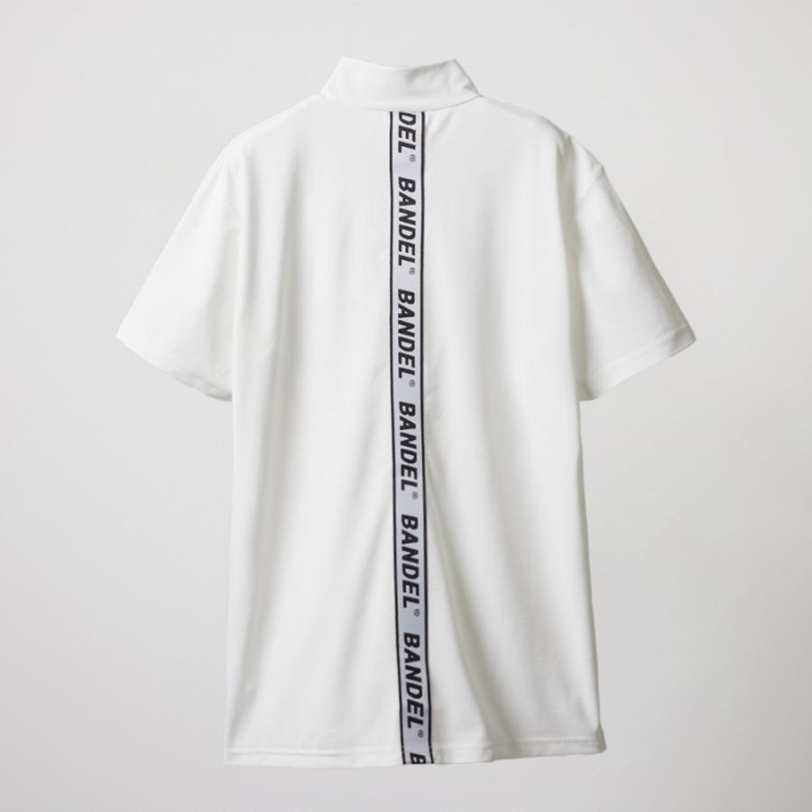 バンデル ゴルフ BANDEL golf モックネック WOMENS STRAIGHT LOGO S/S MOCK NECK SHIRTS BGS-W4SLTMC｜transit｜19