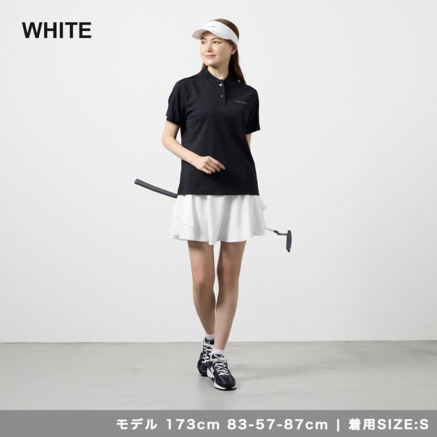 BANEL 厚手　ゴルフスカート 黒/白　バンデル BANDEL（バンデル） BANDEL GOLF ゴルフ ウィメンズ ダブルフェイス