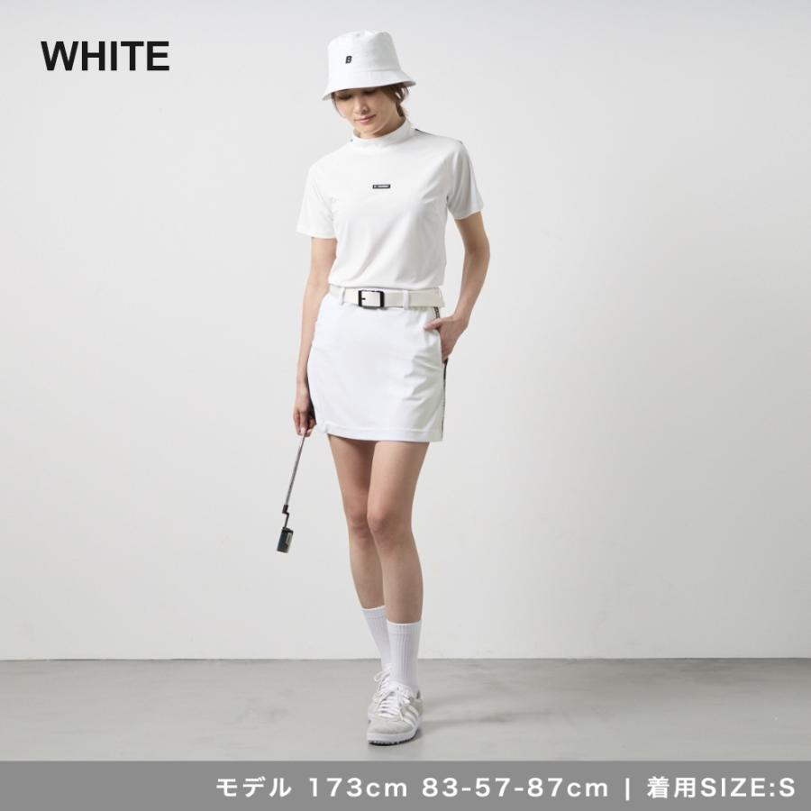 BANDEL GOLF バンデル ゴルフ モックネック レディース 半袖 Tシャツ ウィメンズ コンセプトノーツテーピングモックネック 2026ss UVカット ゴルフウェア | BANDEL | 12