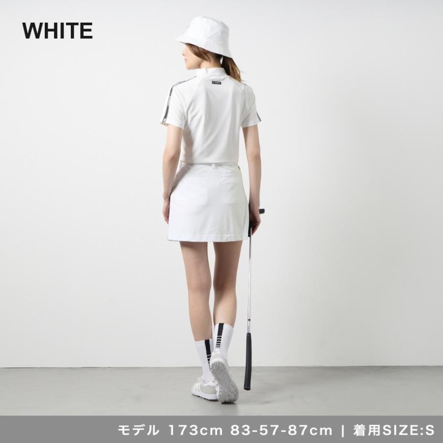 BANDEL GOLF バンデル ゴルフ モックネック レディース 半袖 Tシャツ ウィメンズ コンセプトノーツテーピングモックネック 2026ss UVカット ゴルフウェア | BANDEL | 14