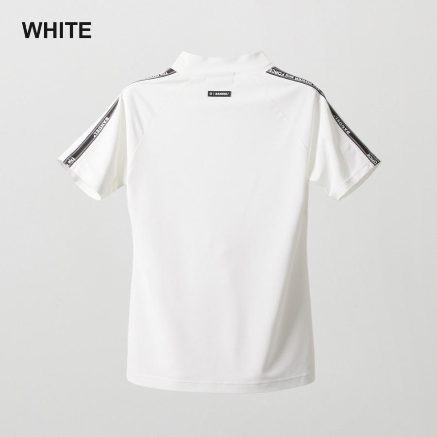 BANDEL GOLF バンデル ゴルフ モックネック レディース 半袖 Tシャツ ウィメンズ コンセプトノーツテーピングモックネック 2026ss UVカット ゴルフウェア | BANDEL | 17