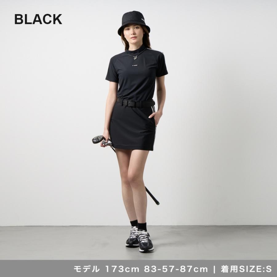 BANDEL GOLF バンデル ゴルフ モックネック レディース 半袖 Tシャツ ウィメンズ コンセプトノーツテーピングモックネック 2026ss UVカット ゴルフウェア | BANDEL | 05