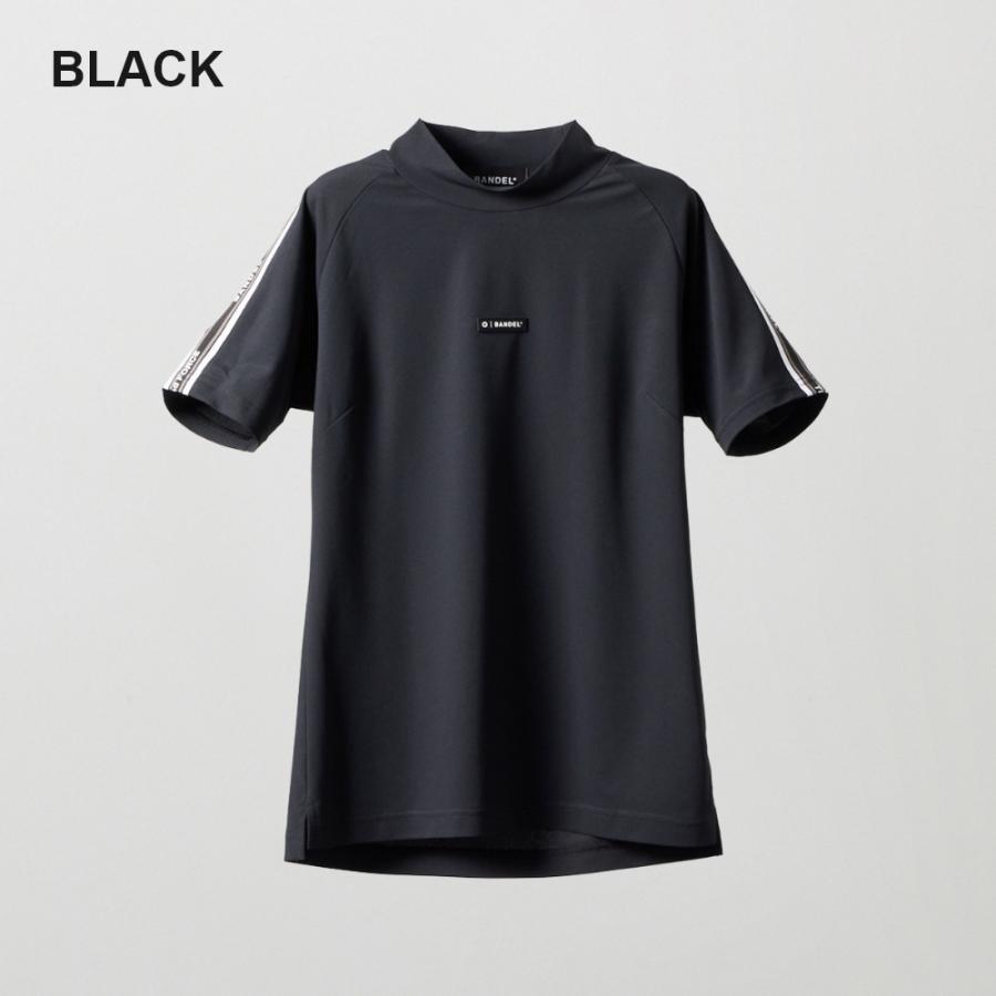 BANDEL GOLF バンデル ゴルフ モックネック レディース 半袖 Tシャツ ウィメンズ コンセプトノーツテーピングモックネック 2026ss UVカット ゴルフウェア | BANDEL | 08