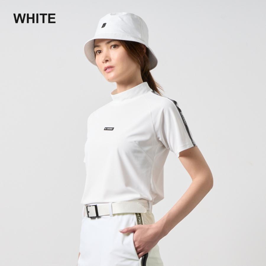 BANDEL GOLF バンデル ゴルフ モックネック レディース 半袖 Tシャツ ウィメンズ コンセプトノーツテーピングモックネック 2026ss UVカット ゴルフウェア | BANDEL | 10
