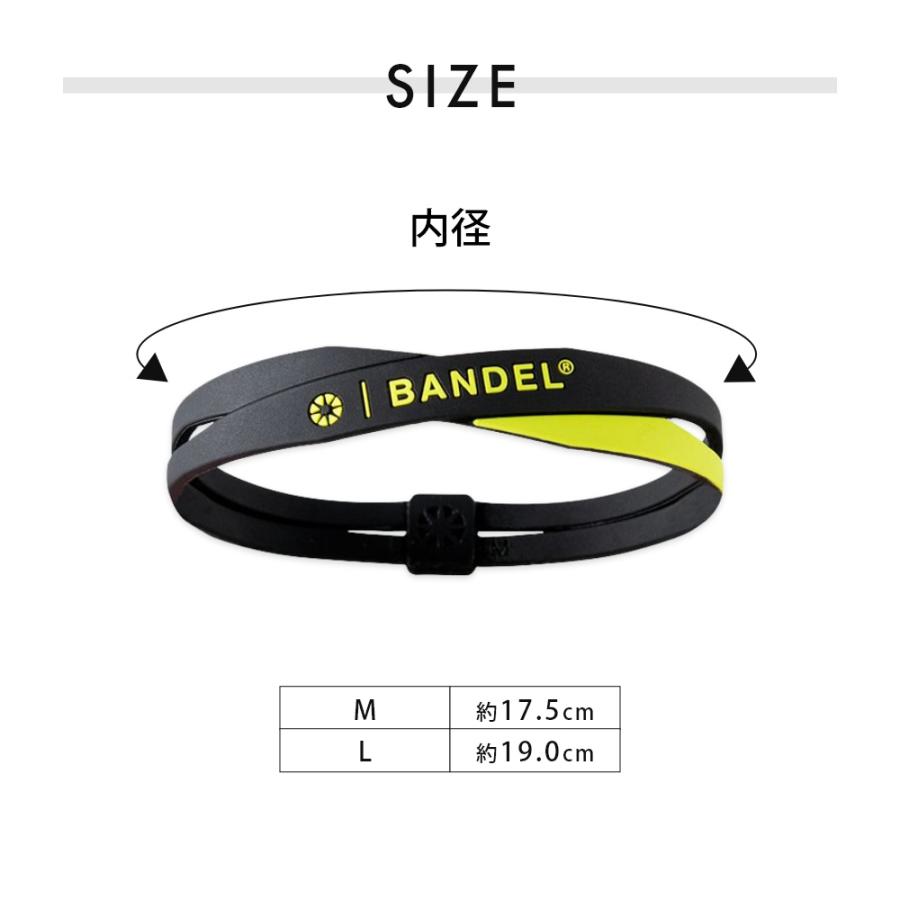 新作 バンデル ダブル ブレスレット プラチナシリコーン メンズ レディース 全4色 M L | BANDEL | 10