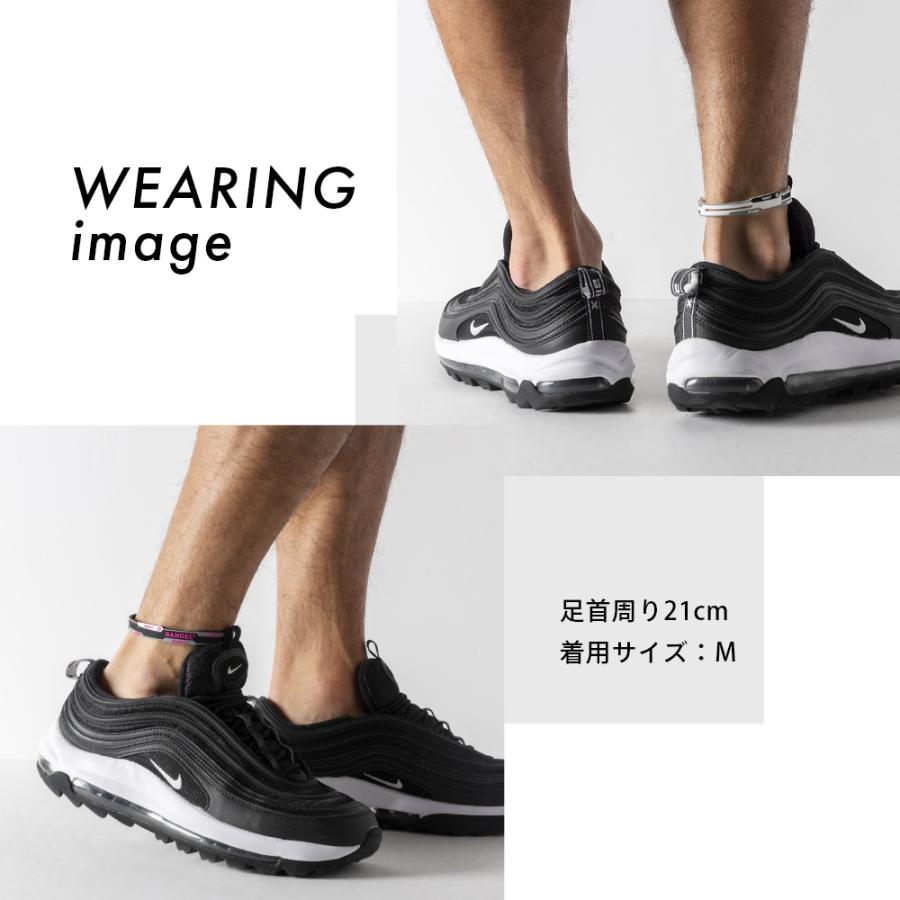 BANDEL バンデル リアクト アンクレット REACT Anklet プラチナシリコーン | BANDEL | 07