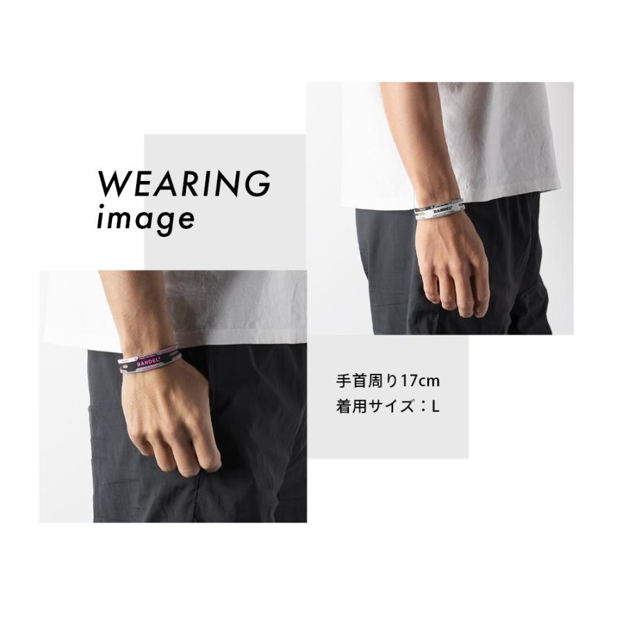 BANDEL バンデル リアクト ブレスレット REACT Bracelet プラチナシリコーン | BANDEL | 07