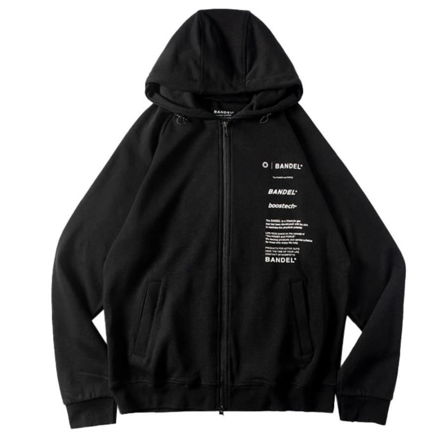 BANDEL（バンデル） フーディー VARIOUS LOGO ZIP HOODIE ZH006