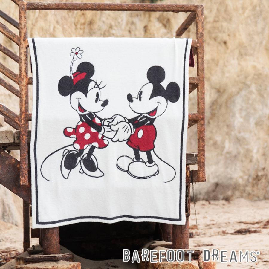 BAREFOOT DREAMS ベアフットドリームス COZYCHIC CLASSIC DISNEY MICKEY & MINNIE