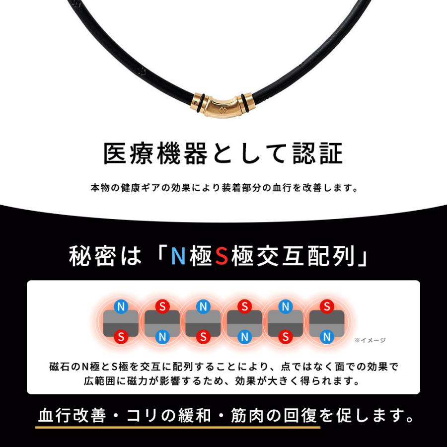 ColanTotte（コラントッテ） ネックレス クレストR「EX」 磁気