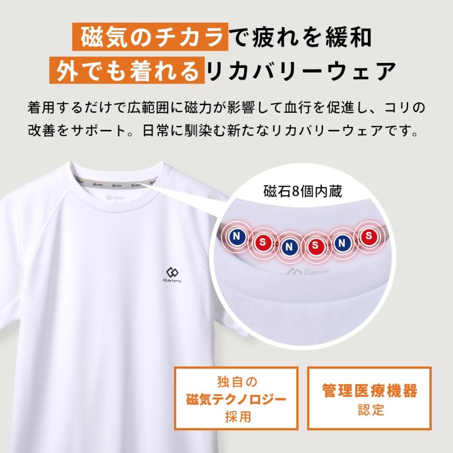 Colantotte コラントッテ スポーツ Tシャツ MAG-STYLE Sports Shirt リカバリーウェア ウェア 半袖 レディース メンズ 母の日 | ColanTotte | 04