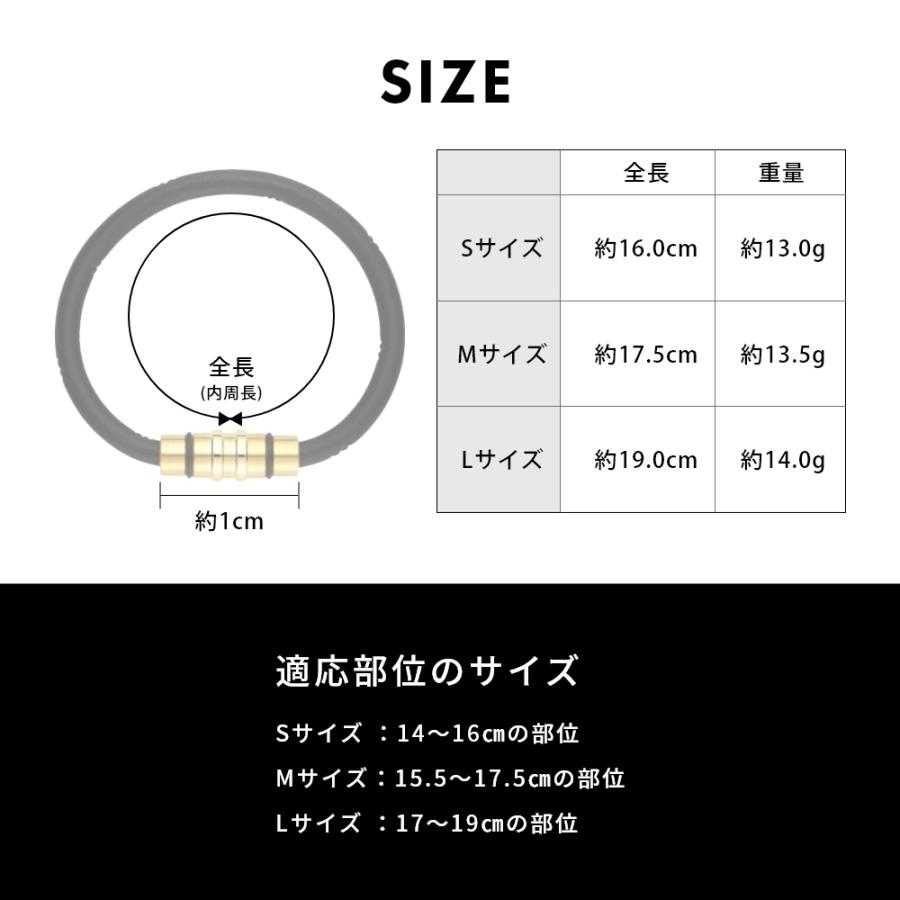 Colantotte コラントッテ ループ クレスト 腕用磁気アクセサリー医療機器 プレミアムゴールド プレミアムブラック プレミアムシルバー | ColanTotte | 07