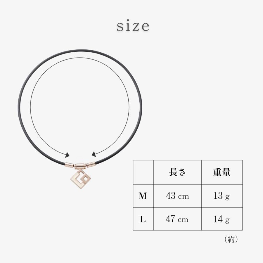 コラントッテ TAO ネックレス スリム AURA mini タオ アウラ シャンパンゴールド  Colantotte | ColanTotte | 09