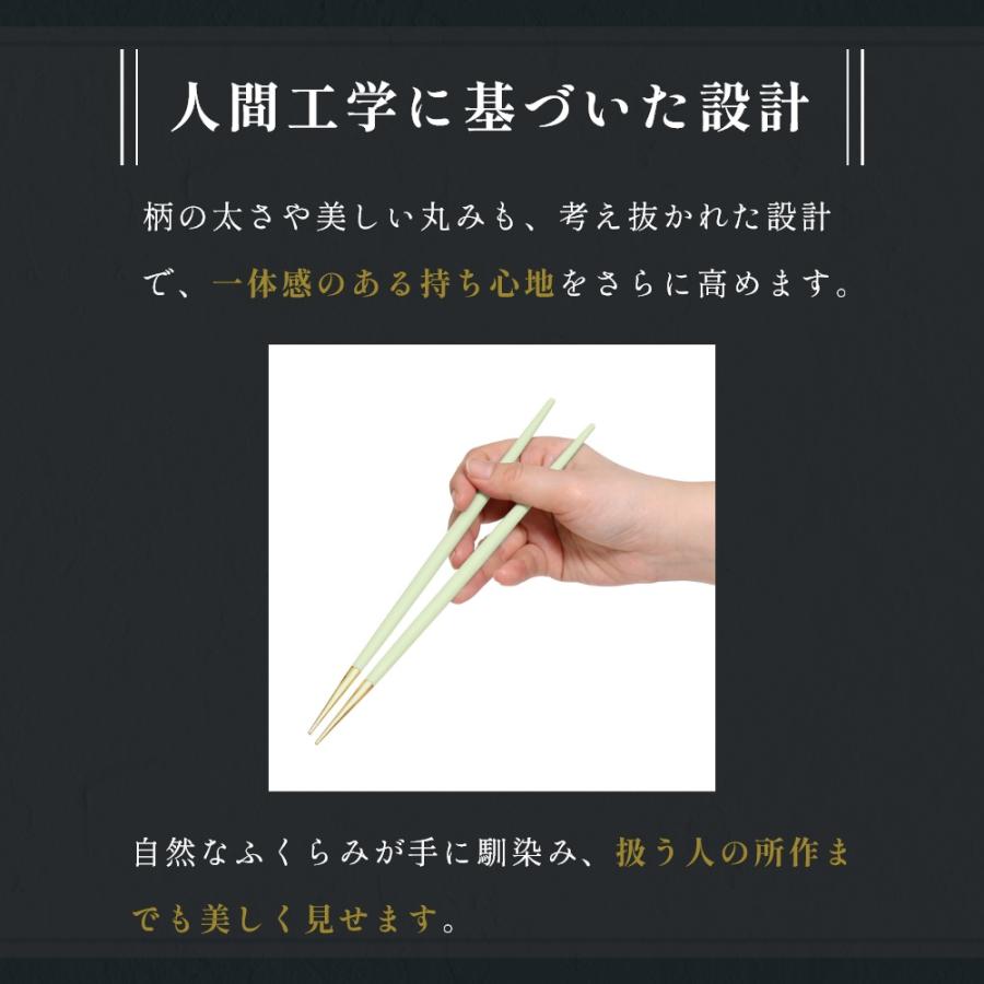 【お値下げしました】クチポールお箸　箸置きセット【新品未使用】 KUBE 箸 + 箸置きセット ブラック×シルバー ［ クチポール