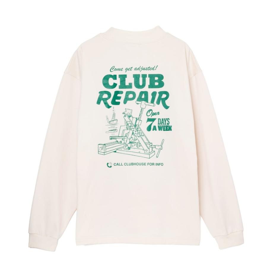 DEVEREUX GOLF デバローゴルフ DVG AuthenticPile MOCK TEE 75762011 モックネック プルオーバー ロンT ブラック ホワイト 2026ss ゴルフ モックT 日本製 母の日 | DEVEREUX GOLF | 09