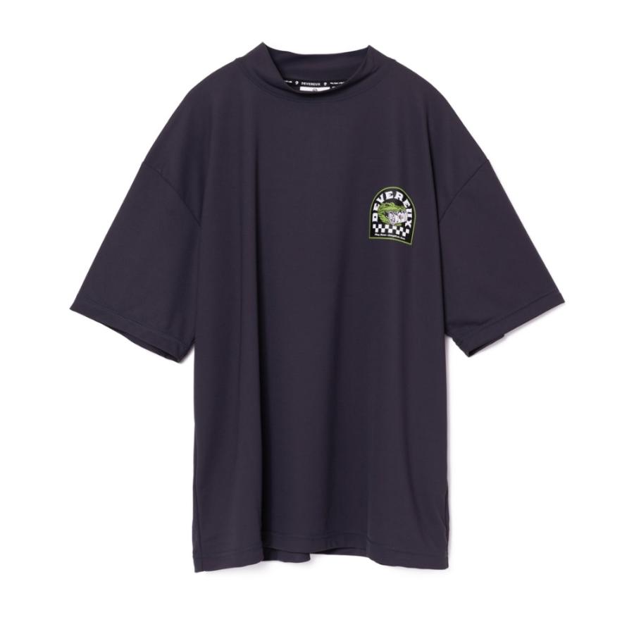 DEVEREUX GOLF デバローゴルフ モックT DVG CROCO MOCK NECK 75762022
