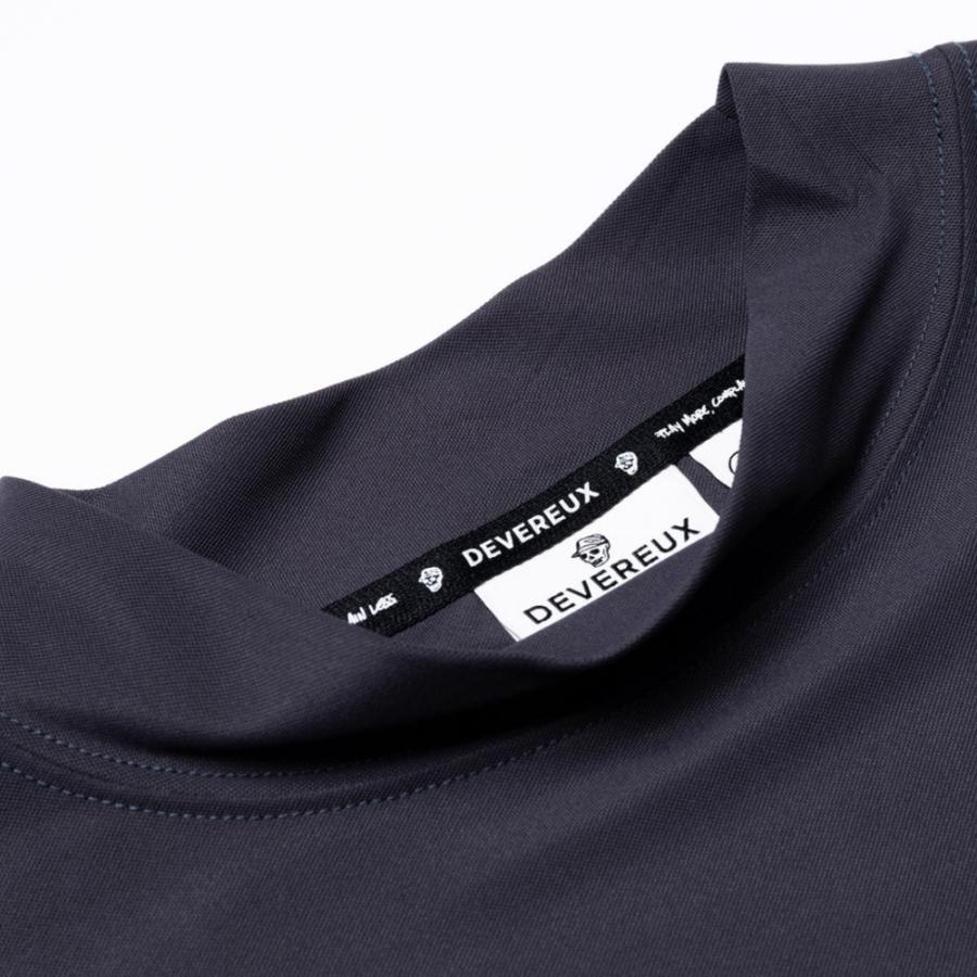 DEVEREUX GOLF デバローゴルフ モックT DVG CROCO MOCK NECK 75762022