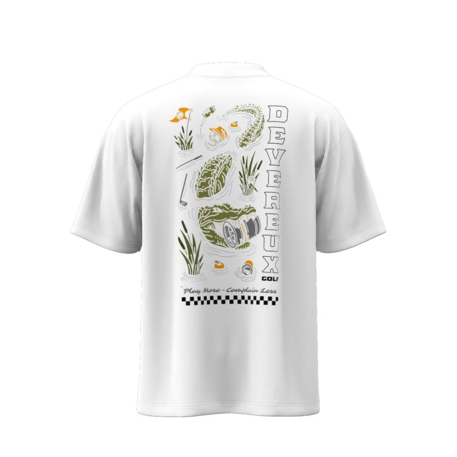 DEVEREUX GOLF デバローゴルフ モックT DVG CROCO MOCK NECK 75762022