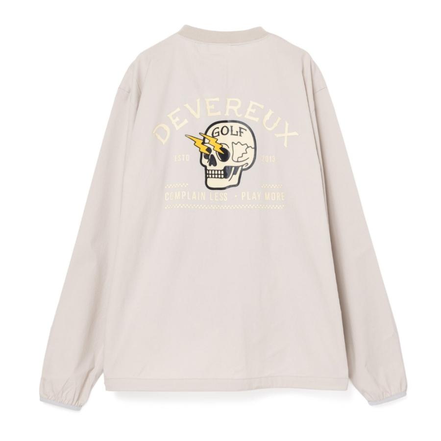 DEVEREUX デバローゴルフ　スウェット　L DEVEREUX GOLF デバローゴルフ UNI SHOCKER SKULL CREW 763472001
