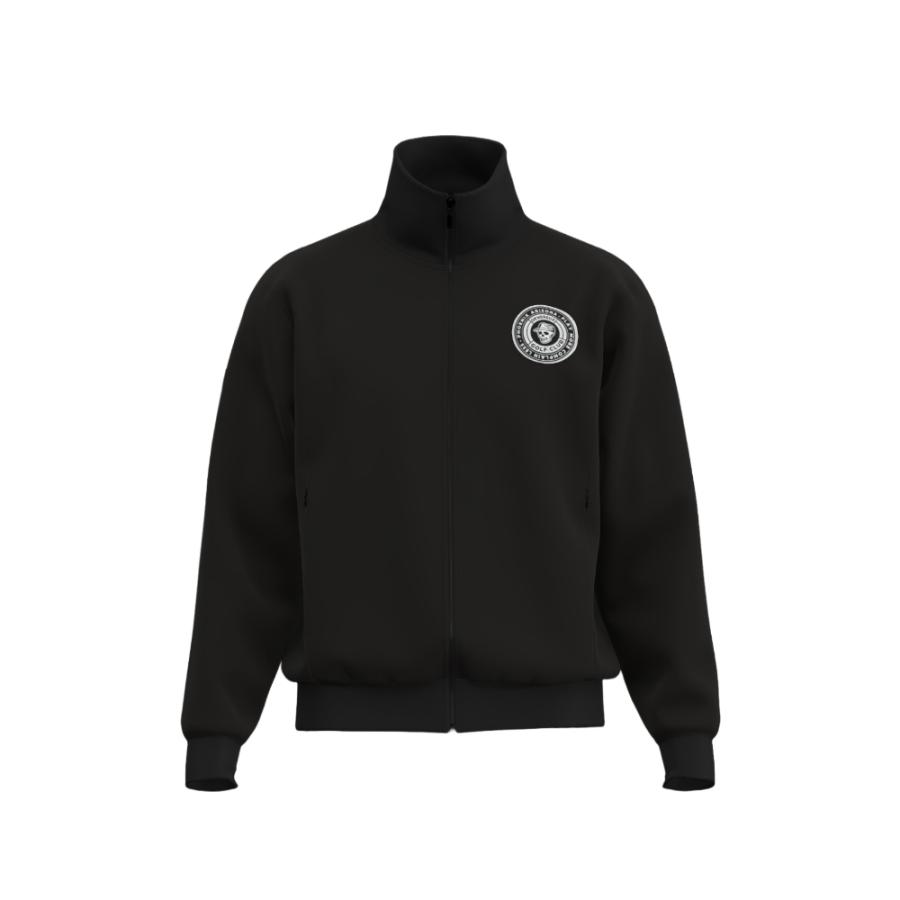 DEVEREUX ゴルフ パーカー ブラック バックロゴ 黒 ゴルフウェア DEVEREUX GOLF デバローゴルフ DVG Classic ClubJacket 75762103