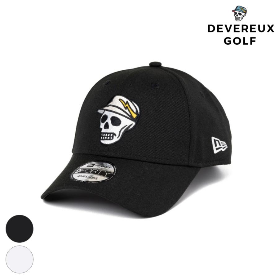 DEVEREUX GOLF デバローゴルフ DVG NEWERA SKULL CAP キャップ