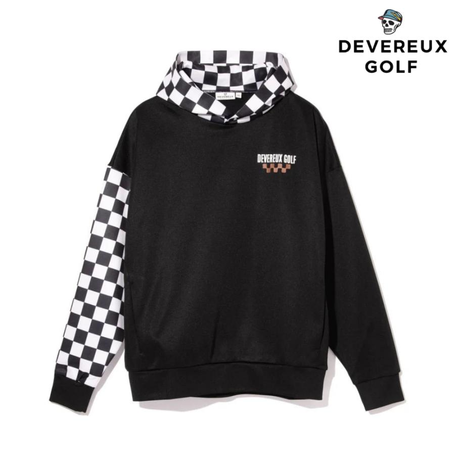 DEVEREUX GOLF デバローゴルフ The Major チェッカーフーディー